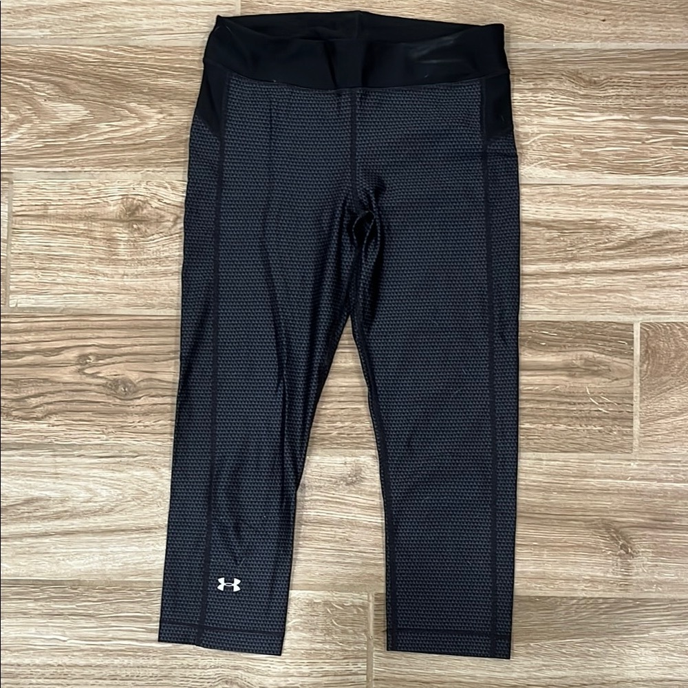 Under Armour Black Leggings Performance Material